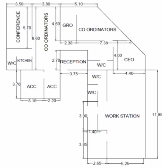 IIC Head Office floor plan